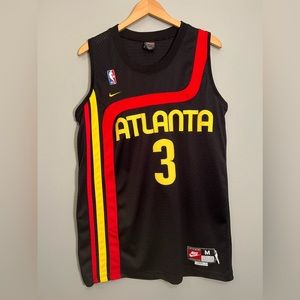 NIKE SHAREEF ABDUR RAHIM Atlanta Hawks NBA Jersey M Swingman Rewind 74